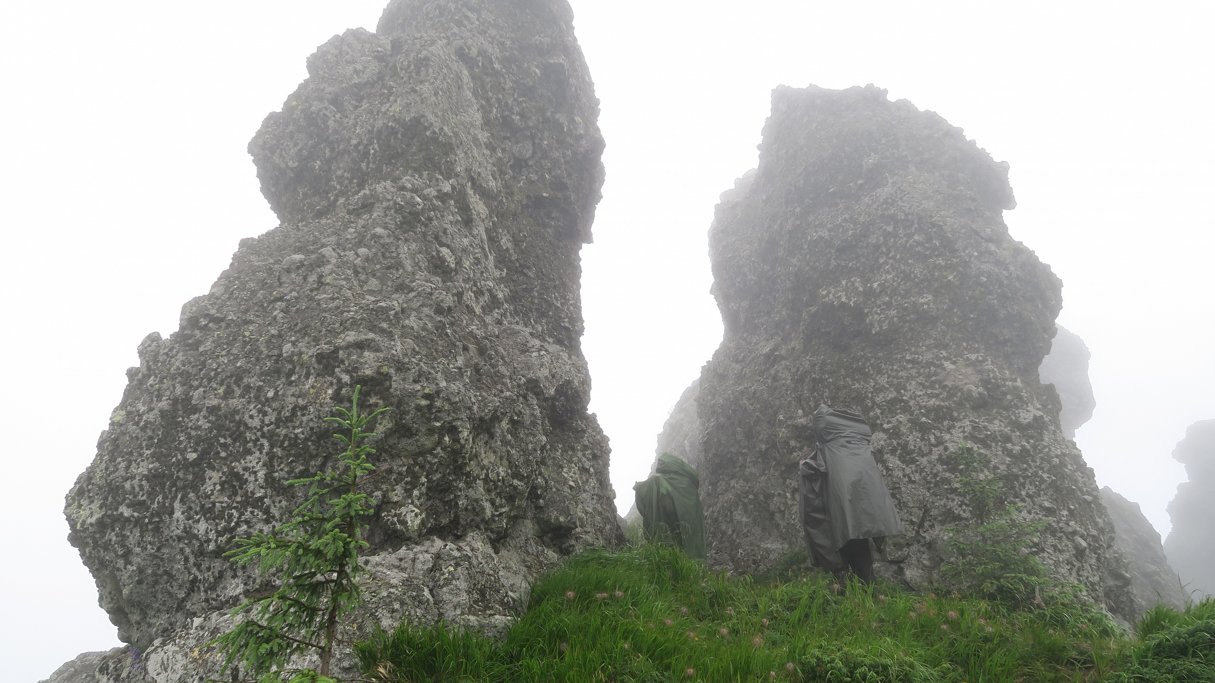 Munții Calimani / Skalní útvar 12 apoštolů.